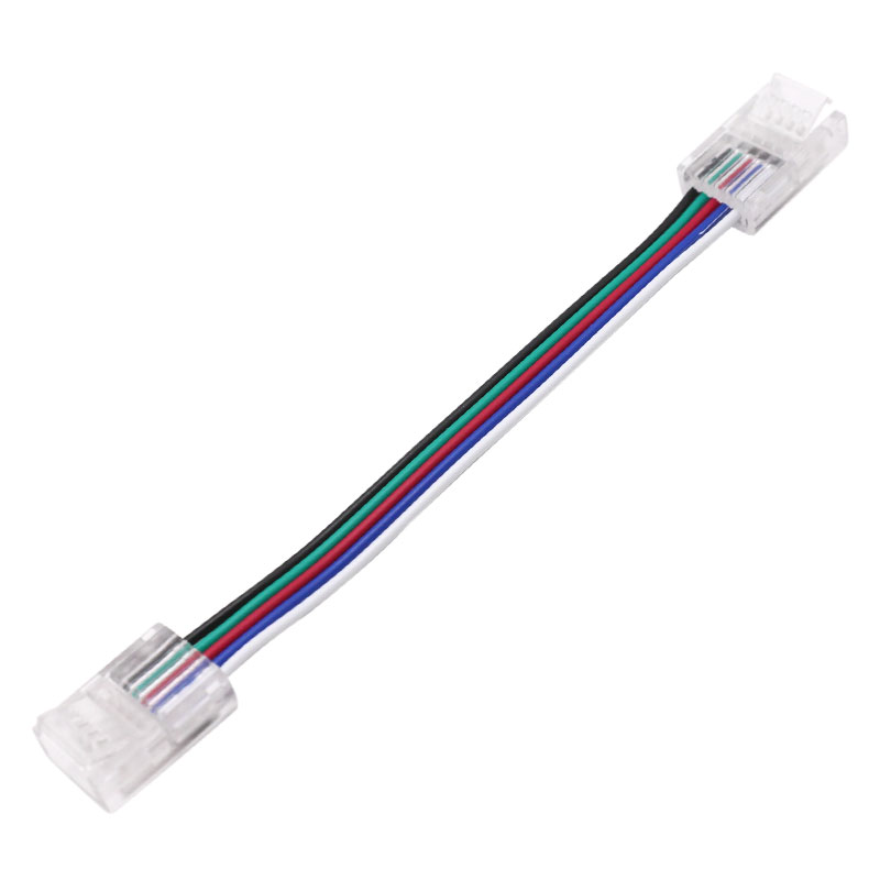 5 Pin LED Strip Extension Connector - Strip to Strip - For RGBW SMD LED Strip 5 Pin LED Strip Extension Connector - Strip to Strip - For RGBW SMD LED Strip